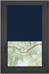 RENA ROLETA TERMICA NAVY SILVER CU CASETA PCV ANTRACIT : Înălțime (cm) - 150, Lățime (cm) - 119 (RTEKPTENAV/119/150)