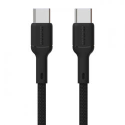 Dudao Cablu Date si Incarcare USB-C - USB-C Dudao L9C, 65W, 1m, Negru - gsmboutique