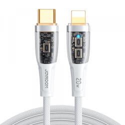 JOYROOM Cablu Date si Incarcare USB-C - Lightning Joyroom S-CL020A3, 20W, 1.2m, Alb - gsmboutique