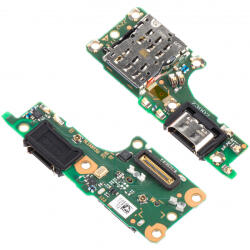 Honor Placa cu Conector Incarcare - Microfon - Modul Cititor SIM Honor Magic4 Lite, Service Pack 0235ABSG (0235ABSG)