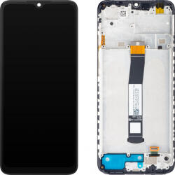 Xiaomi Display cu Touchscreen Xiaomi Redmi 10C, cu Rama, Gri (Graphite Gray), Service Pack 560001C3QA00 (560001C3QA00)
