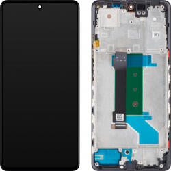 Xiaomi Display cu Touchscreen Xiaomi Redmi Note 12 Pro+, cu Rama, Negru (Obsidian Black), Service Pack 560001M16U00 (560001M16U00)