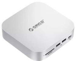 ORICO Hub Multifunctional Orico MiniLink M48PR pentru Apple Mac Mini M4, 9in1, Argintiu - gsmboutique