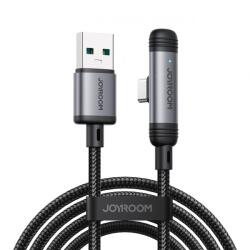 JOYROOM Cablu Date si Incarcare USB-A - USB-C Joyroom S-A56 EnjoyX Angled, 20W, 1.2m, Negru - gsmboutique