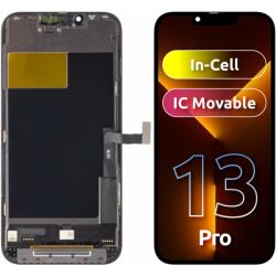 ZY Display cu Touchscreen ZY pentru Apple iPhone 13 Pro, cu Rama, Versiune LCD In-Cell IC Movable, Negru - gsmboutique