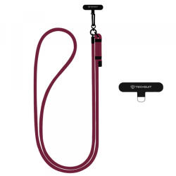 Techsuit Snur Telefon Techsuit RCS1-28, Rosu Inchis - gsmboutique