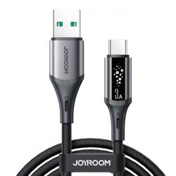 JOYROOM Cablu Date si Incarcare USB-A - USB-C Joyroom S-A60 StarTalk, 18W, 1.2m, Negru - gsmboutique