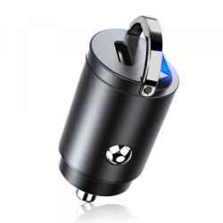 Techsuit Incarcator Auto Techsuit C5 NanoVolt, 30W, 3A, 1 x USB-C, Negru - gsmboutique