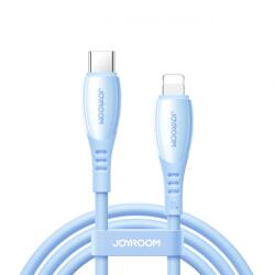 JOYROOM Cablu Date si Incarcare USB-C - Lightning Joyroom S-A59 Vibrant, 30W, 1.2m, Albastru - gsmboutique