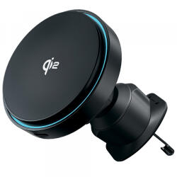 Proove Incarcator Auto Wireless Proove Light Circle, 15W, 1.67A, Gri WHLC15010002 - gsmboutique