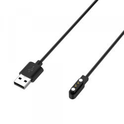 Techsuit Cablu Incarcare Techsuit TXC4 pentru Oneplus Nord Watch / Haylou Bling LS12 / RT LS05S, USB-A, Negru