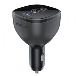 ACEFAST Incarcator Auto Acefast B14, 165W, 5A, 1 x USB-A - 2 x USB-C, Negru