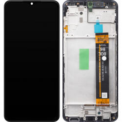 Samsung Display cu Touchscreen Samsung Galaxy A23 5G A236, cu Rama, Negru, Service Pack GH82-29734A (GH82-29735A)