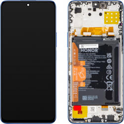 Honor Display cu Touchscreen Honor X8 4G, cu Rama si Acumulator, Albastru (Ocean Blue), Service Pack 0235ACDR (0235ACDR)