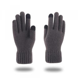 Techsuit Manusi De Iarna Tactile Unisex Techsuit ST0012, Marime 22cm, Gri - gsmboutique