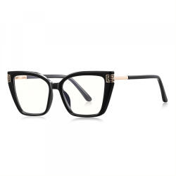 Techsuit Ochelari De Calculator Dama Techsuit 2260, Anti-Blue Light, Negri Aurii - gsmboutique