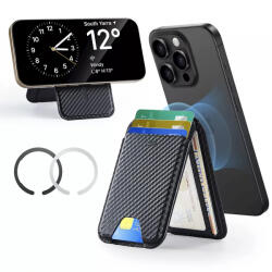 ESR Portofel Magsafe, ESR, Classic Carbon, Negru - gsmboutique
