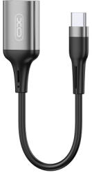 XO Design Adaptor OTG USB-C - USB-A XO Design NB201, Negru - gsmboutique