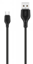 XO Design Cablu Date si Incarcare USB-A - microUSB XO Design NB103, 18W, 2m, Negru - gsmboutique