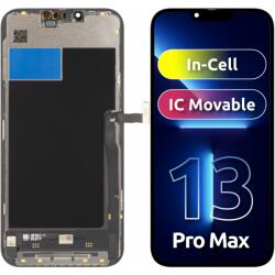 JK Display cu Touchscreen JK pentru Apple iPhone 13 Pro Max, cu Rama, Versiune LCD In-Cell IC Movable, Negru - gsmboutique