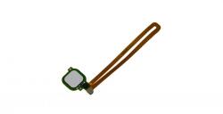 Aftermarket Home Buton + Amprenta Huawei Honor 6X GR5 2017 Alb