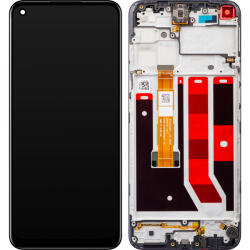 Oppo Display cu Touchscreen Oppo A11s / A53s / A32 / A33 (2020) / A53 4G, cu Rama, Negru, Service Pack 4905105 (4905105)