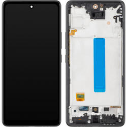 MP Display cu Touchscreen MP compatibil cu Samsung Galaxy A53 5G A536, cu Rama, Versiune OLED, Negru - gsmboutique