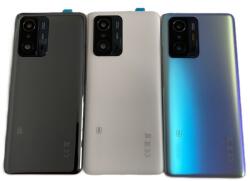 Aftermarket Capac Baterie Xiaomi 11T Pro, Xiaomi 11T Alb Cu Geam Camera