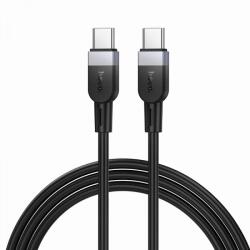 hoco. Cablu Date si Incarcare USB-C - USB-C HOCO X109, 60W, 1m, Negru - gsmboutique