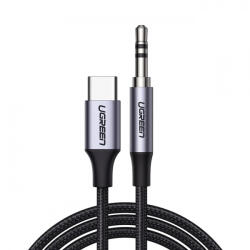 UGREEN Cablu Audio USB-C - 3.5mm UGREEN AV143, 1m, Gri - gsmboutique