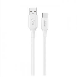 Dudao Cablu Date si Incarcare USB-A - USB-C Dudao L2sT, 60W, 1.2m, Alb - gsmboutique