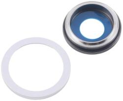 Aftermarket Set Geam Camera Alb iPhone 16e
