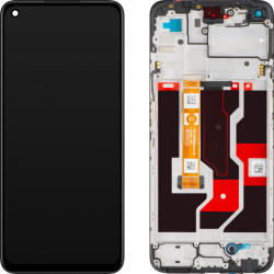 Oppo Display cu Touchscreen Oppo A36 / A76, cu Rama, Negru, Service Pack 4110009 (4110009)