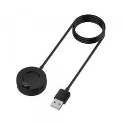 Techsuit Cablu Incarcare Techsuit TGC4 pentru Garmin Fenix 5 Plus / 7X / 6X / 6 / 5, USB-A, Negru
