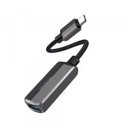 Mcdodo Adaptor OTG USB-C - USB-A / USB-C McDodo CA-2830, Gri - gsmboutique