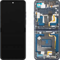 Motorola Display cu Touchscreen Motorola Razr+ 2025 / Razr+ 2024 / Razr 50 Ultra, cu Rama, Sub Inner, Bleumarin (Navy Blazer), Service Pack 5D68C24698 (5D68C24594)