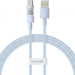 Baseus Cablu Date si Incarcare USB-A - USB-C Baseus Gem, 100W, 2m, Bleu P10373002311-01 - gsmboutique