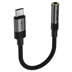 ACEFAST Adaptor Audio USB-C - 3.5mm Acefast J12, Negru - gsmboutique