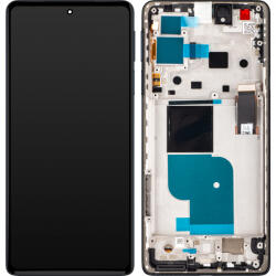 Motorola Display cu Touchscreen Motorola Edge 30 Pro, cu Rama, Negru, Service Pack 5D68C20263 (5D68C20575)