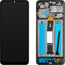 MP Display cu Touchscreen MP compatibil cu Xiaomi Redmi 12C, cu Rama, Negru - gsmboutique
