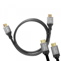 LTC Cablu Video LTC Gold, HDMI - HDMI, 8K, 1m, Negru (LXHD211)