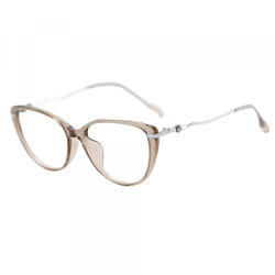 Techsuit Ochelari De Calculator Dama Techsuit 86162, Anti-Blue Light, Argintii Bej - gsmboutique