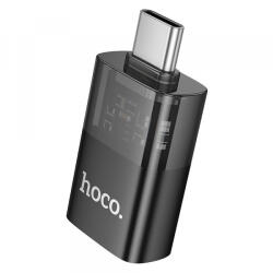 hoco. Adaptor OTG USB-C - USB-A HOCO UA36B, Negru - gsmboutique