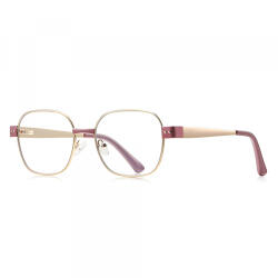 Techsuit Ochelari De Calculator Dama Techsuit 3172, Anti-Blue Light, Roz Aurii