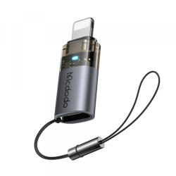 Mcdodo Adaptor Date si Incarcare USB-C - Lightning McDodo OT-7630, Negru - gsmboutique