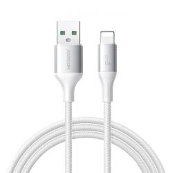 JOYROOM Cablu Date si Incarcare USB-A - Lightning Joyroom S-A28 Flash, 18W, 1m, Alb - gsmboutique