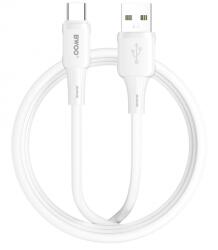 BWOO Cablu Date si Incarcare USB-A - USB-C BWOO X329C, 15W, 1m, Alb - gsmboutique