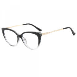 Techsuit Ochelari De Calculator Dama Techsuit F5018-C7, Anti-Blue Light, Negri Transparenti - gsmboutique