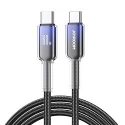 JOYROOM Cablu Date si Incarcare USB-C - USB-C Joyroom S-A42, 60W, 1.2m, Negru - gsmboutique