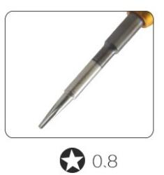 Aftermarket Surubelnite BST-8877A 0.8*25 MM, Star Pentalobe